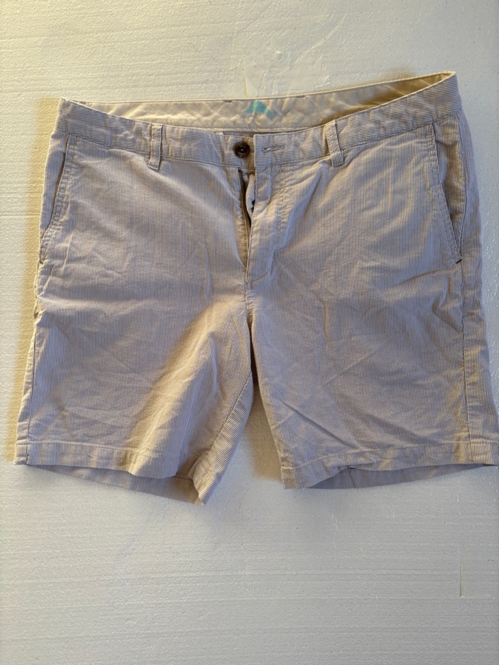 Tommy Bahama Beige Flat Front Men’s Shorts